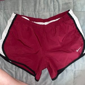 Maroon shorts